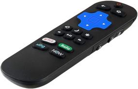 img 3 attached to 📺 Enhanced Remote Control for Hisense HU-RCRUS-20 LED Smart HDTV Roku TV - Volume Control & TV Power Button, Compatible with Roku TV Models Only