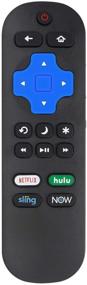 img 4 attached to 📺 Enhanced Remote Control for Hisense HU-RCRUS-20 LED Smart HDTV Roku TV - Volume Control & TV Power Button, Compatible with Roku TV Models Only