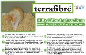 img 2 attached to Terrafibre Hemp HURD Kitty Litter Cats