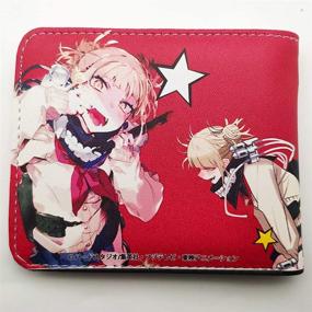 img 3 attached to 👩 Himiko Cosplay Wallet: Premium Leather Accessory for Academia Fans