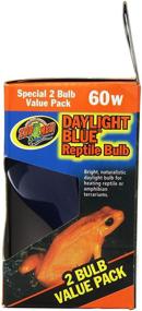 img 3 attached to 🐍 Enhance Reptile Habitat with Zoo Med Daylight Blue Reptile Bulb - 60 Watt