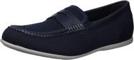 👞 steel men's shoes - rockport men's malcom moccasin logo