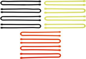 img 3 attached to 🔒 Nite Ize Original 12-Inch Gear Tie - Reusable Rubber Twist Tie, Assorted Colors (12 Count Pro Pack), Made in the USA
