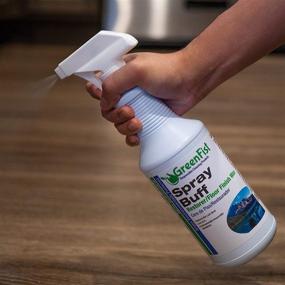 img 1 attached to 🎉 GreenFist Spray Buff Restorer: Renew Floor Finish, Wax Polisher & Buffer [Removes Surface Marks, Conditions, Dries & Leaves Spotless Floors] - 32 fl oz