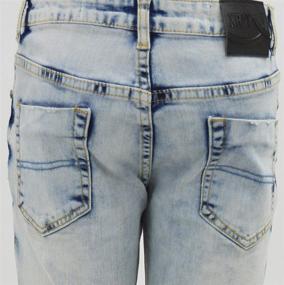 img 3 attached to RAY Ripped Skinny Distressed Stretch Boys' Clothing : Jeans