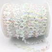 fqtanju crystal clear beads roll decorations logo