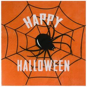 img 4 attached to Happy Halloween Party Napkins Unfolded