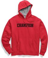 🔥 charcoal champion powerblend graphic pullover - enhanced for seo logo