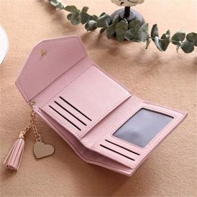 img 1 attached to 💼 Stylish and Compact Small Wallets for Women: Mini Credit Card Case, ID Window, and Coin Purse in One!