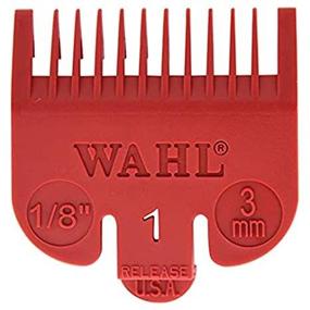 img 1 attached to 🔴 Wahl #3114-603 Color Coded Comb Attachment – Red #1 – 1/8" (3.0mm) – Ideal for Stylists & Barbers