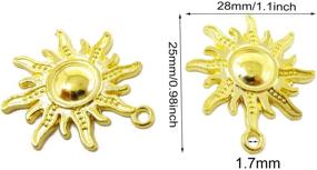 img 3 attached to Honbay Antique Pendant Jewelry Accessory Beading & Jewelry Making