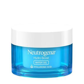 img 4 attached to 💧 Neutrogena Hydro Boost Hyaluronic Acid Water Gel Moisturizer, 1.7 fl. oz – Daily Face Hydrating Lotion for Dry Skin, Non-Comedogenic, Oil-Free