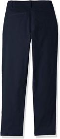 img 1 attached to 👖 Boys' Sustainable Black Chino Pants - Haggar Youth Clothing