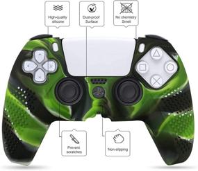 img 3 attached to Controller Anti Slip Protective Playstation Camouflage PlayStation 4 for Accessories