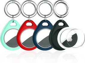 img 4 attached to Kailfee Protective Keychain Silicone Anti Scratch