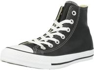 👞 stylish converse leather fashion sneaker monochrome men's shoes and sneakers – timeless charm and versatile appeal logo