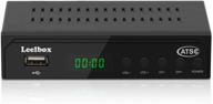 📺 улучшенный цифровой конвертер: конвертер atsc для аналогового телевизора с возможностью 1080p hd, записью, приостановкой прямого эфира, usb-воспроизведением и тв-тюнером (черный1) логотип