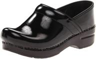 👠 dansko women's black patent professional: ultimate comfort & style for working professionals logo