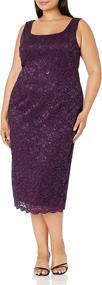 img 2 attached to S L Fashions Womens Length Illusion Women's Clothing for Dresses