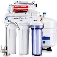 water purifier: ispring rcc7ak uv filtration remineralization sterilizer logo