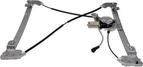 img 1 attached to 🔌 Dorman 741-430 Front Driver Side Power Window Motor and Regulator Assembly (OE FIX) for Ford Models - Black