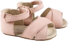 img 4 attached to Robeez First Kicks Infant/Toddler Shoes and Sandals - Baby Girl and Unisex Styles - Ages 0-24 Months