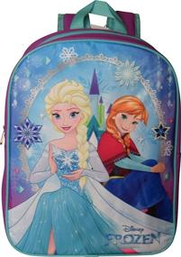 img 2 attached to 🎒 Disney Frozen Group Backpack - Purple and Blue: A Magical Carrying Solution