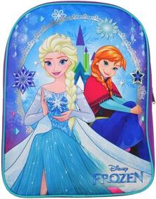 img 3 attached to 🎒 Disney Frozen Group Backpack - Purple and Blue: A Magical Carrying Solution