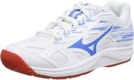 👟 mizuno running handball frenchblue girls' shoes: unisex athletic footwear logo