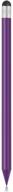 universal stylus pen for phone tablet pc - 🖊️ soft rubber touch, replacement capacitive touch screen stylus pencil (purple) logo