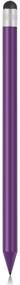 img 4 attached to Universal Stylus Pen for Phone Tablet PC - 🖊️ Soft Rubber Touch, Replacement Capacitive Touch Screen Stylus Pencil (Purple)