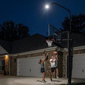 img 1 attached to Silverback Basketball Illuminates Backboard Goaliath