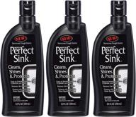 🚰 hope's perfect sink cleaner and polish: restorative, water-repellant stain remover for various surfaces - ideal for stainless steel, cast iron, porcelain, corian, composite, acrylic - 8.5 oz 3 pack logo