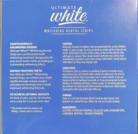 img 2 attached to Ultimate White Whitening Dental Strips