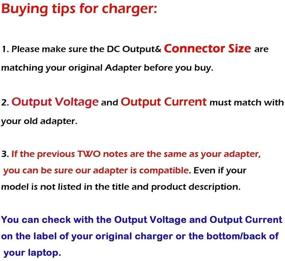 img 1 attached to 💻 Acer Aspire One Laptop AC Adapter Charger Power Supply: 722, 725, 756, 522, 533, 532h, AOA150, AO756, D270, D257, D255, D250, D260, D150, A110, AOD257, V5, V5-121, V5-122p, V5-123, V5-131