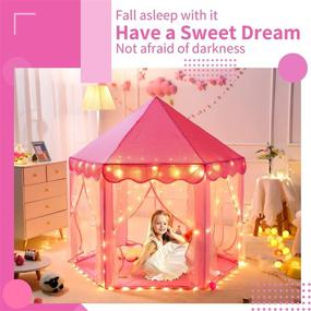 img 2 attached to Magical Sumbababy Princess 🏰 Playhouse for Happy Children and Toddlers
