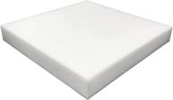 🪑 high density upholstery foam padding - custom 6"x22"x24" thick foam pillow for chairs, couches, cushion replacement - crafts and upholstery supplies - foam pad for seat repair and cushions logo