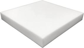 img 4 attached to 🪑 High Density Upholstery Foam Padding - Custom 6"x22"x24" Thick Foam Pillow for Chairs, Couches, Cushion Replacement - Crafts and Upholstery Supplies - Foam Pad for Seat Repair and Cushions