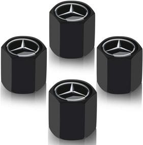 img 2 attached to Suitable Mercedes Benz Pieces Decoration Accessories，Black