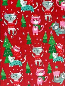 img 2 attached to 🎄 Enhance Your Festive Table Setting with Newbridge Whimsical Christmas Holiday Tablecloth: Food Service Equipment & Supplies