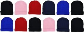 img 2 attached to 👧 Children's Assorted Girls' Winter Beanies: Weather-Ready Accessories