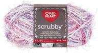 ❤️ red heart blossom scrubby yarn logo