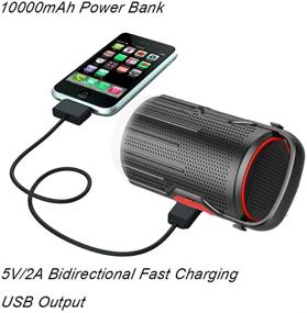 img 1 attached to ChillCamping Lamp 10000MAh Bank Bluetooth Speaker Long Camping