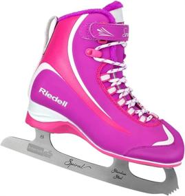 img 4 attached to Riedell Skates Beginner Figure Purple