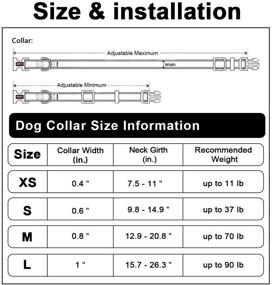 img 1 attached to QQPETS Adjustable Personalized Dog Collar: Soft Comfort for Dogs or Cats | Outdoor Training and Walking | Black and White Pattern