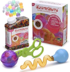 img 4 attached to 🔍 Non-Toxic MarvelBeads Sensory Scoops Tweezers for Enhanced Sensory Play and Learning