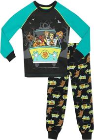 img 4 attached to 👻 Scooby Doo Boys Pajamas: Comfortable and Fun Sleepwear for Kids