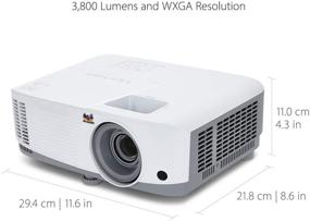 img 1 attached to 🖥️ Enhance Your Home and Office Presentations with the ViewSonic PA503W 3800 Lumens WXGA High Brightness Projector!