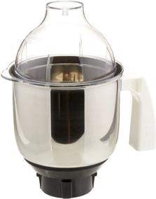 img 2 attached to 🔵 Silver 1.50-Liter Preethi MGA 513 Mixer Jar for Eco Twin, Eco Plus/Chef Pro and Blue Leaf