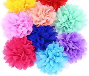 img 3 attached to 👑 Stylish Chiffon Headband Embellishments by LoveInUSA: Must-Have Accessories